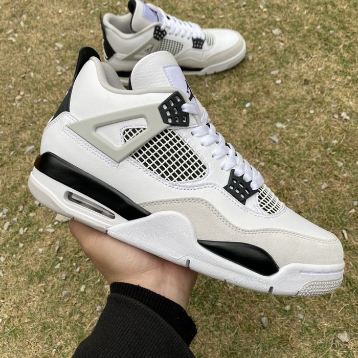 nike air jordan 4 retro military black - купити товари моди