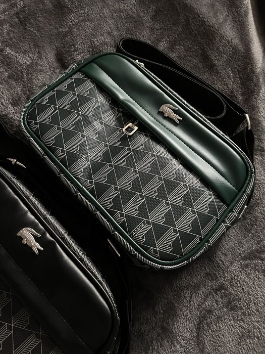 Сумка Лакоста Monogram | Lacoste bag | сумка через плече Лакост