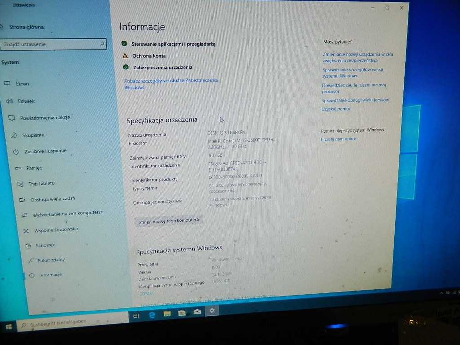 Komputerek Terra PC Core i5-2500T 16GB DDR3 120GB SSD