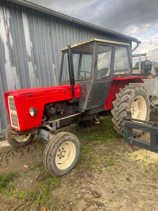 Ciągnik URSUS C 360 86 rok oraz Talerzówka Famarol