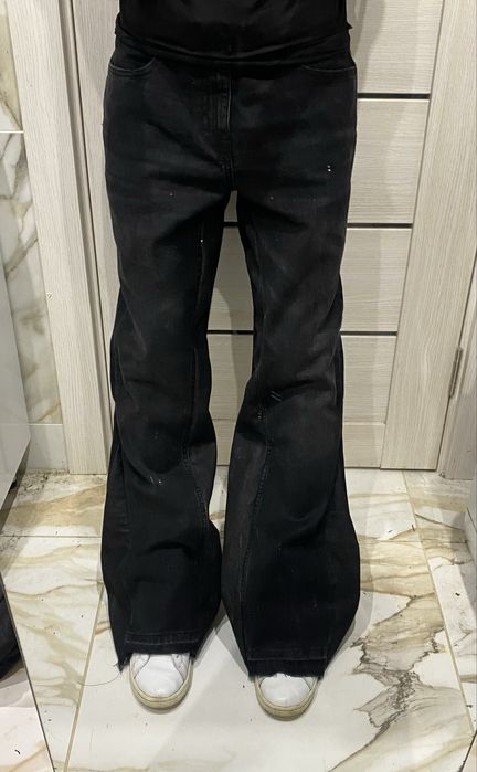 flared jeans, фларед джинси