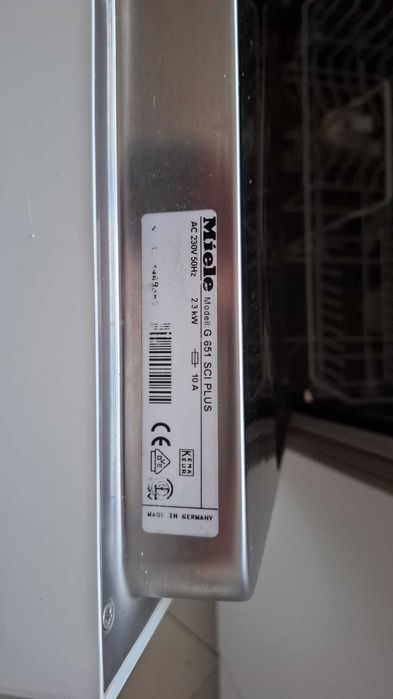 Máquina de lavar louça Miele G 651 SCI Plus