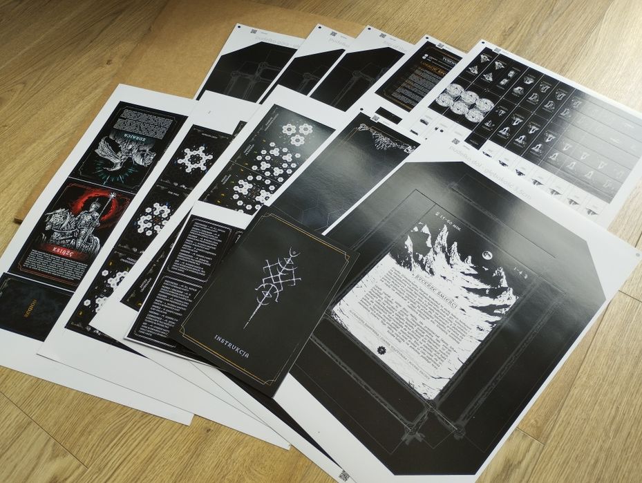 Rycerze Śmierci (Death Knights) - gra planszowa PL, Kickstarter