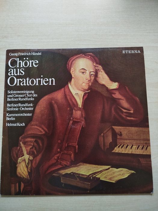 Georg Friedrich Händel Chöre aus Oratorien Helmut Koch płyta winylowa