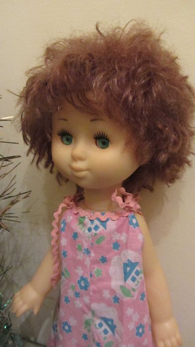 кукла СССР Уля г.Донецк (рыжая, брюнетка, блондинка)