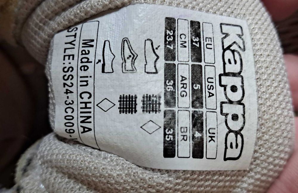 Buty sportowe Kappa używane