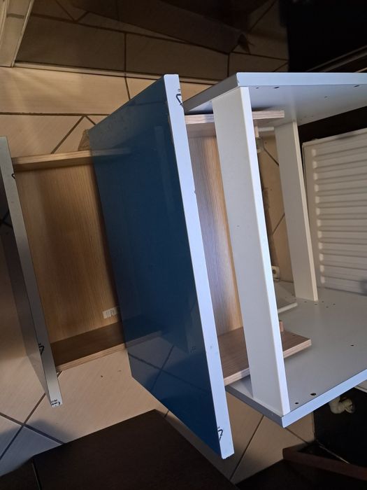 Szafka pod umywalkę szara