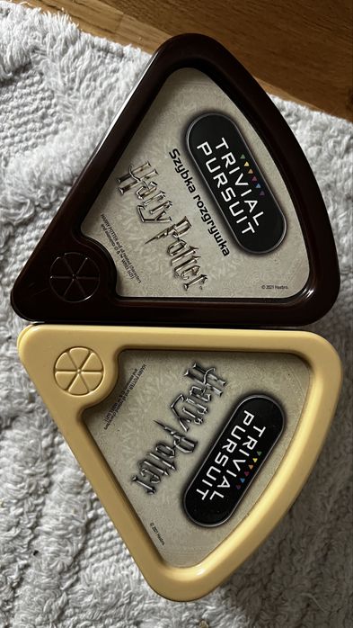 Trivial Pursuit Harry Potter komplet zestaw gry 2 sztuki