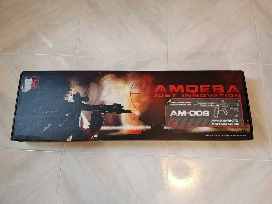 Réplica Ares Amoeba AM-008 M4 (Para Projeto / Mecânicos) + Extras