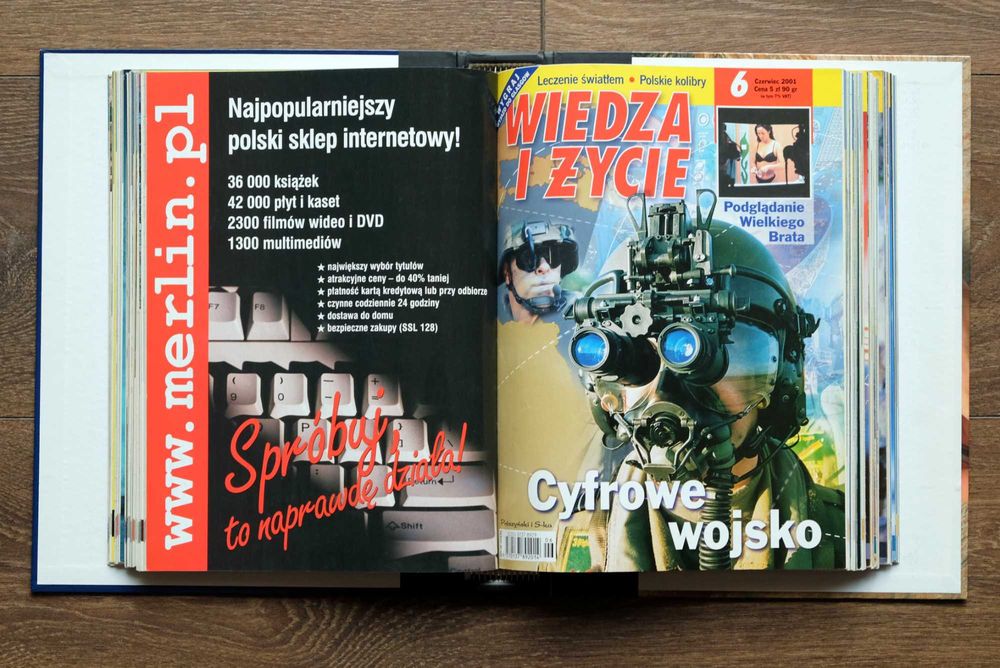 Wiedza i Życie - kompletne roczniki w okładce