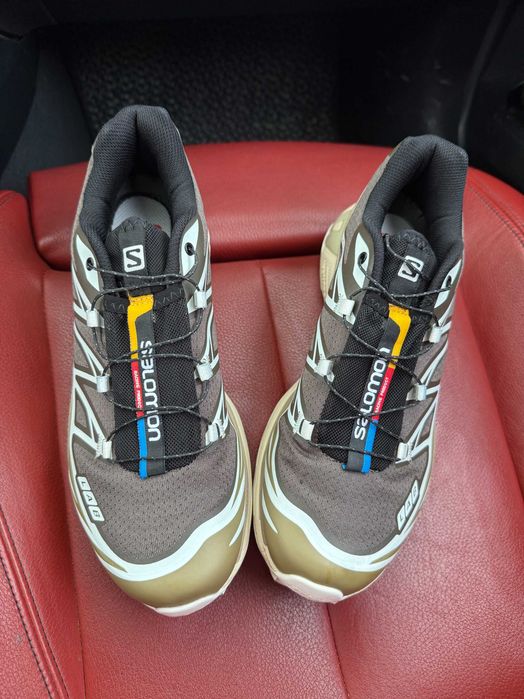(БЕЗ ПЕРЕДОПЛАТИ)Salomon XT-6 Adv LAB Wren Kangaroo Brown соломон хт-6