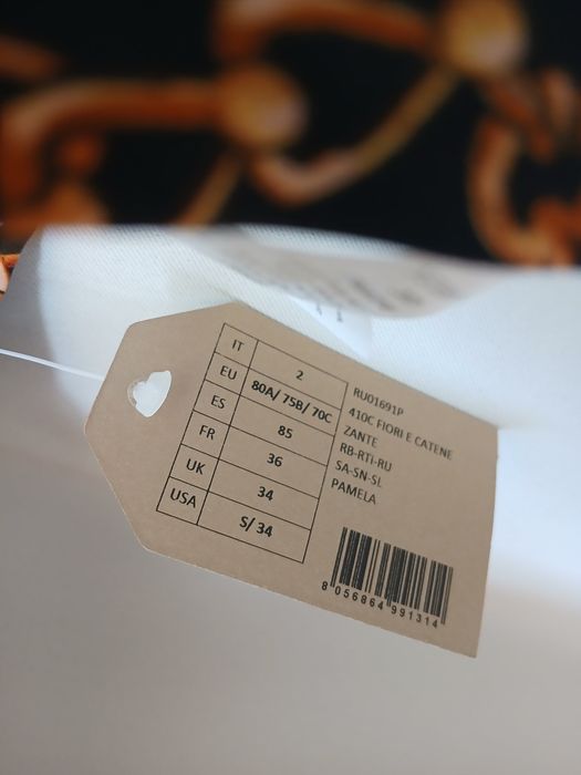 Góra od stroju kąpielowego biustonosz bikini Calzedonia 80A/75B/70C
