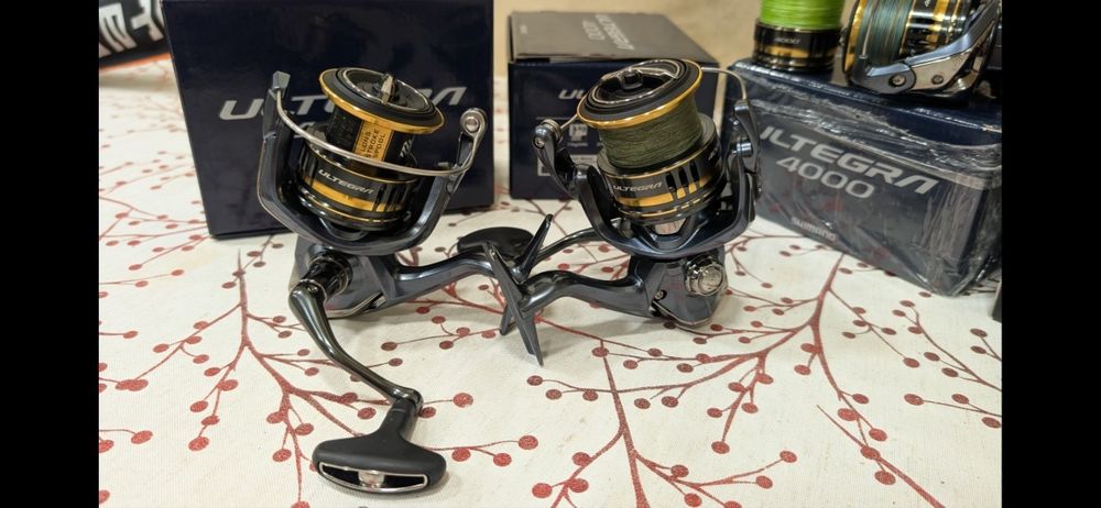 Катушки Shimano ultegra 4000 Daiwa Prorex MQ lt 4000D-C