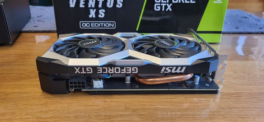MSI GTX 1660 Ti Ventus XS OC 6GB – TESTOWANA OCCT (0 błędów!), max 76°