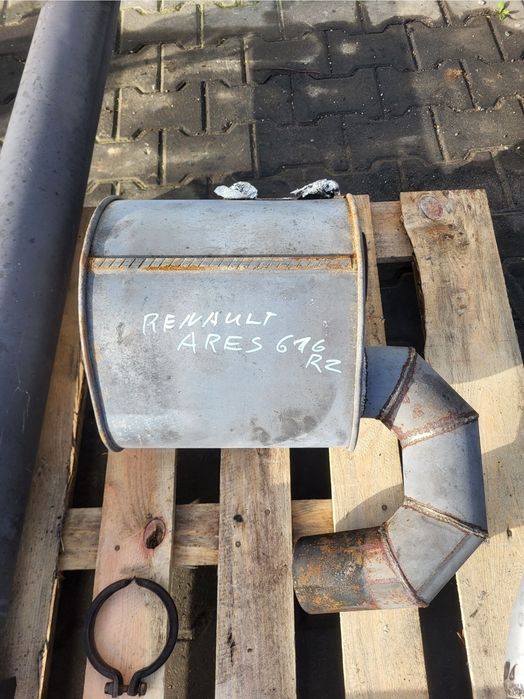 Tłumnik, wydech claas renault ares