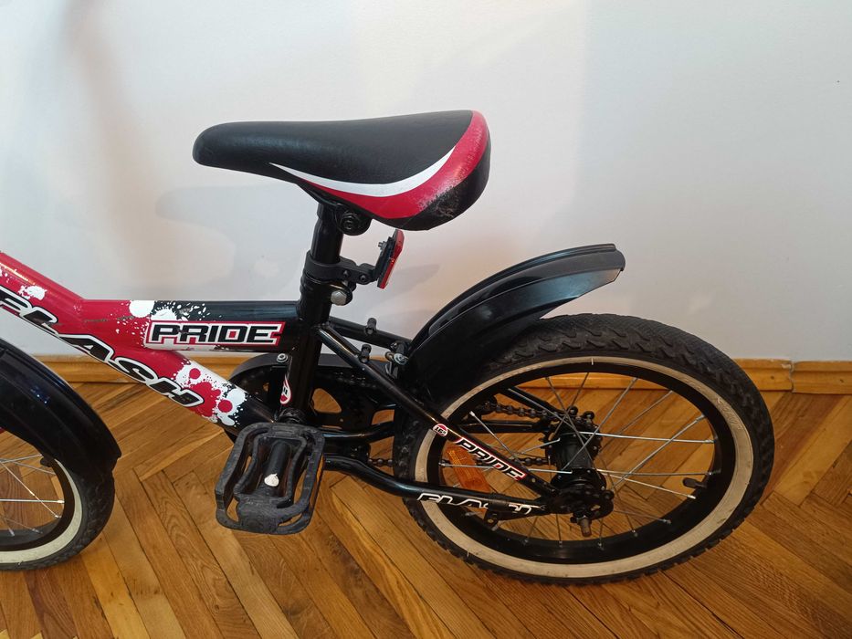 Детский велосипед Pride Flash 16 для ребенка 4-7 лет, б/у