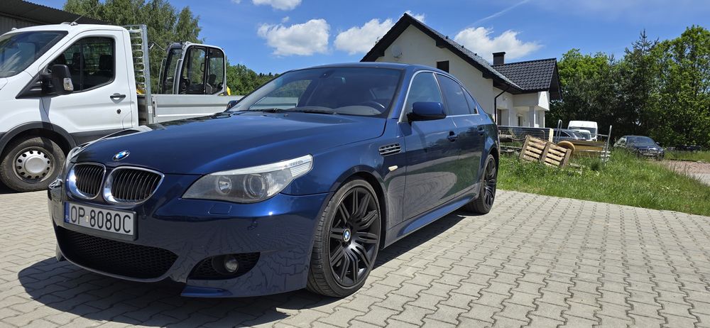 Bmw e60 523i,  177 KM, 2006 rok, stylizacja na M5