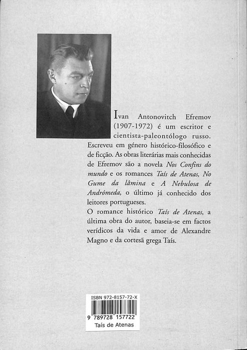 "Taís de Atenas" de Ivan A. Efremov [Novo] - Romance Histórico
