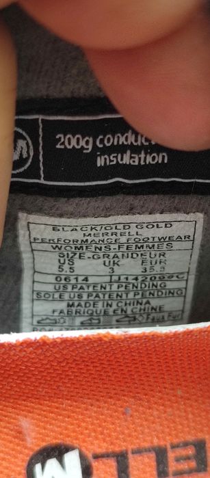 Ботинки зимние Merrell