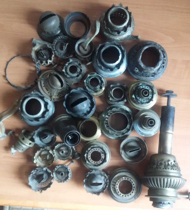 Palniki lampy naftowej i inne części