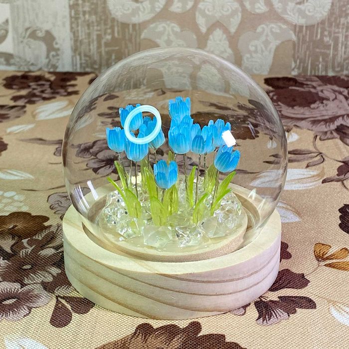 Лампа інтер'єрна "Тюльпани Сині"