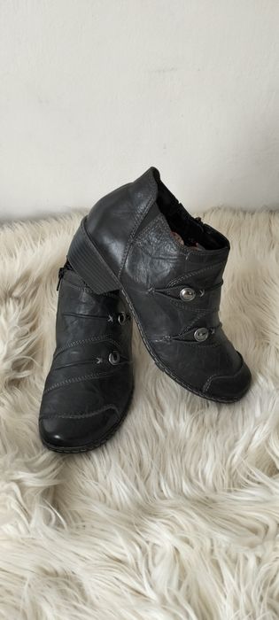Botki damskie skórzane Reflexan roz 39