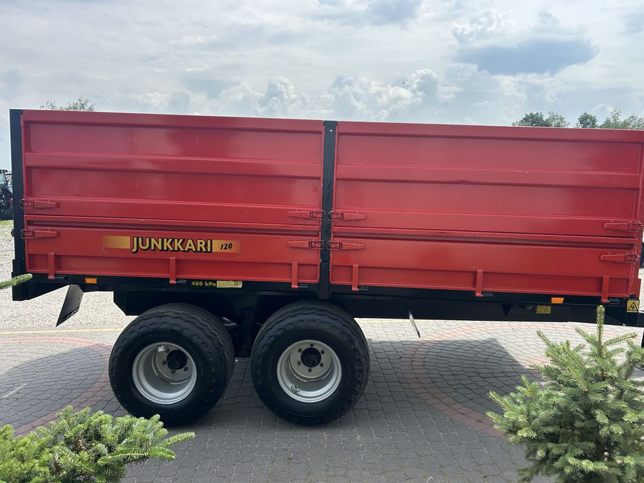 Przyczepa Junkkari tandem 12ton, Idealna