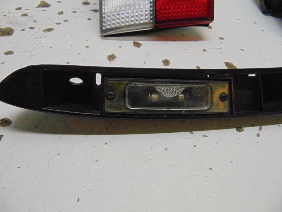 Fiat punto cabriolet farolins mala/Pega da mala+as luzes de matrícula