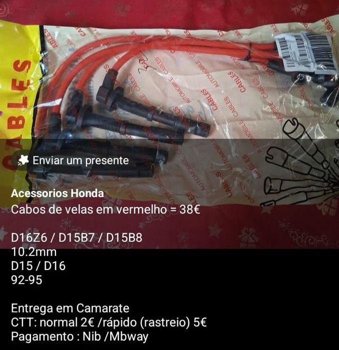 Acessorios Honda eg ej ek crx mb ef etc
