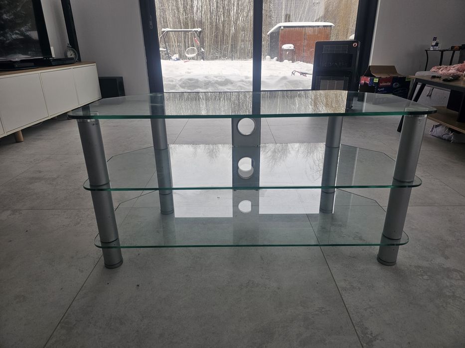 Stolik szklany pod tv, rtv
