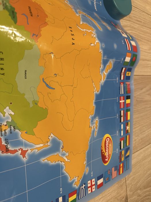 Dumel Discovery interaktywna Mapa świata