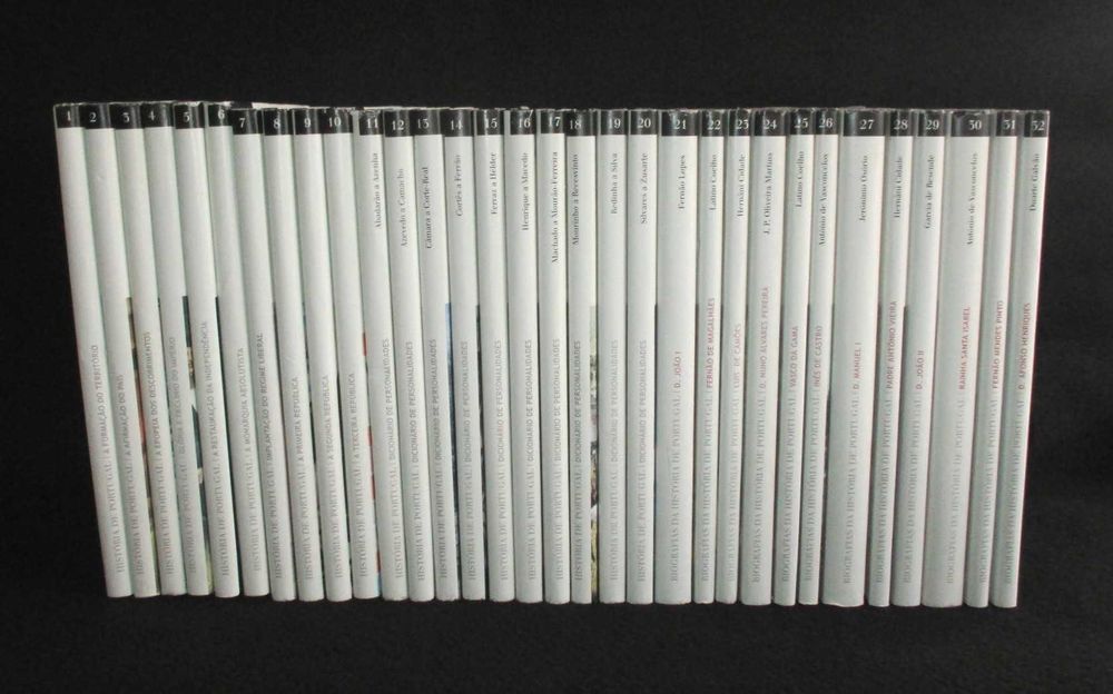 Livros História de Portugal Biografias José Hermano Saraiva 32 Volumes