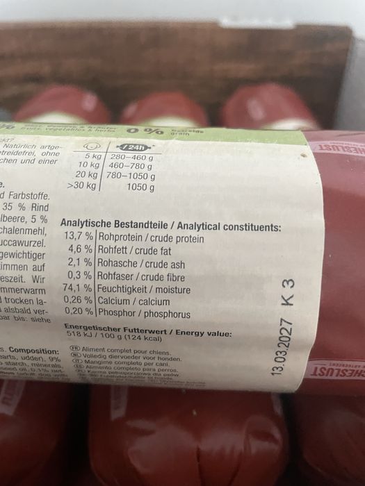 Karma dla psa Meatlove Game with Beef 10x800 g 8 kg