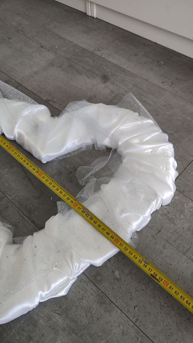 Serce dekoracyjne ślubne