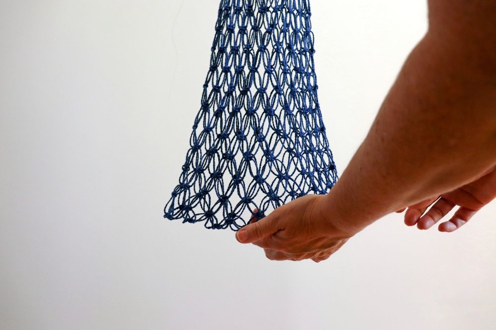 Saco em macramé amigo do ambiente -reutilizavel para compras |NOVO|