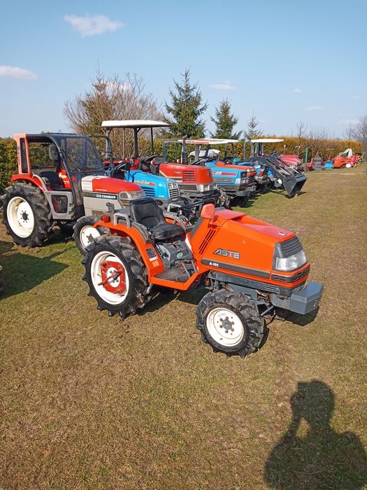 Traktorek Japoński Kubota ASTE195 wspomaganie 4x4 Orginal Yanmar Iseki