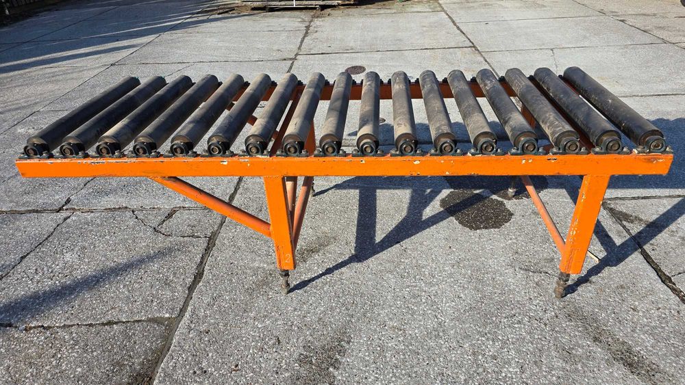 Stół rolkowy 2,7 m x 0,9 m – rolki stalowe gumowane