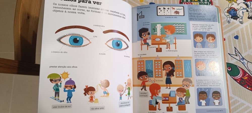Livro O Corpo Humano - A idade dos porquês