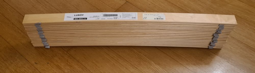 Estrado de ripas Ikea Luröy 90x200