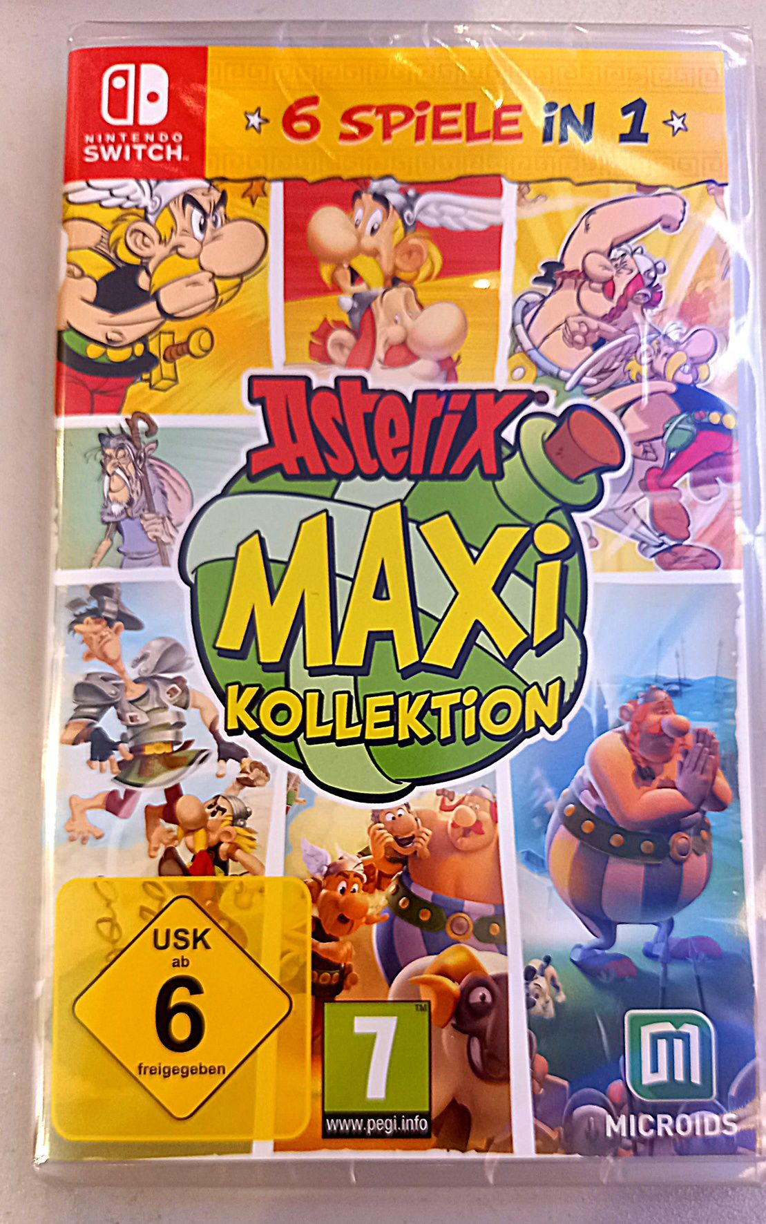Asterix Obelix Maxi Collection 6in1 Nintendo Switch /Nowa! s Asterix Obelix Maxi Collection 6in1 Nintendo Switch /Nowa! s