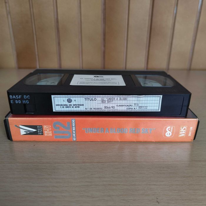 Cassete VHS Filmes Musica K7