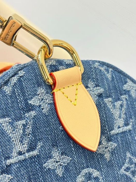 Louis Vuitton Speedy 30 Denim Bag