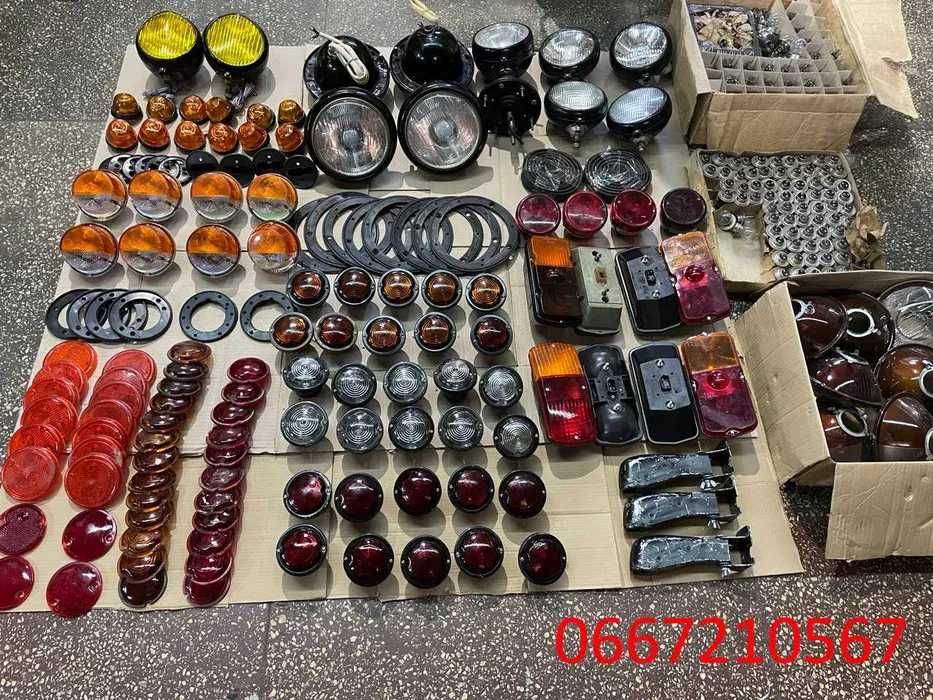 Фари, фонарі, підсвітка Зіл, Газ 53, Газ 66, Газ 3307, Уаз, Волга, Газ 21, Газ 24, Газ 52
