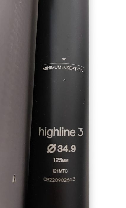 Sztyca regulowana CrankBrothers Highline 3, 34,9x421/125mm FV/ 032-142