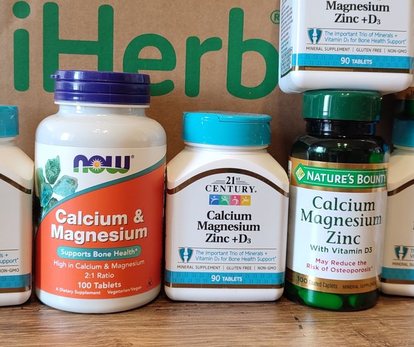 Кальцій,магній,цинк.Calcium,Magnesium.