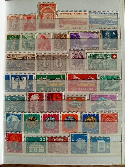 Selos da Suiça .