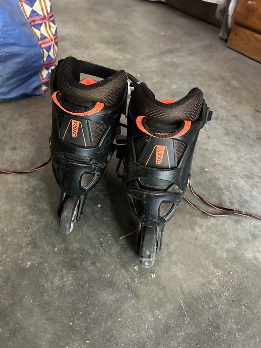 Patins em linha de criança tamanho 32 a 35