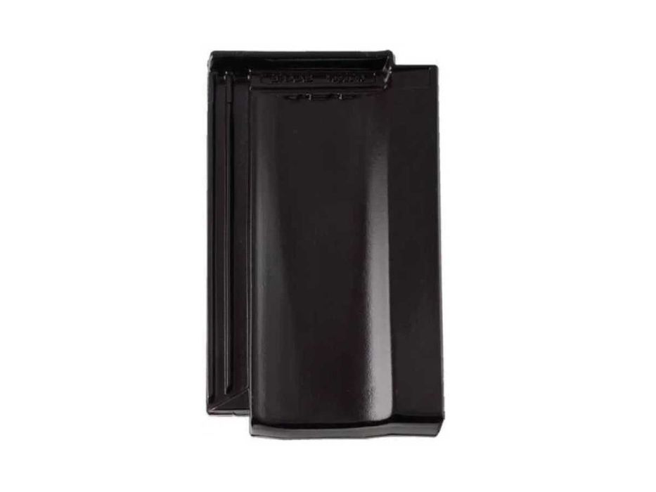 Dachówka podstawowa ceramiczna płaska Braas Topas 13V czarna bł.