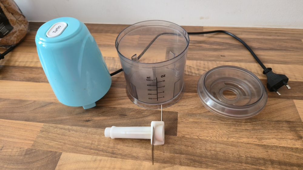 Mini Processador de Alimentos Elétrico