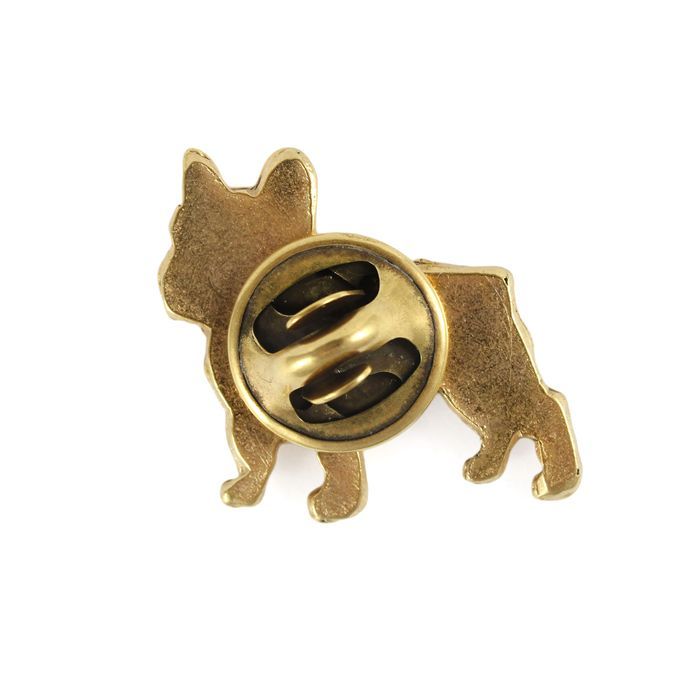 Buldog francuski I pin pozłocony w pudełku Art-Dog
